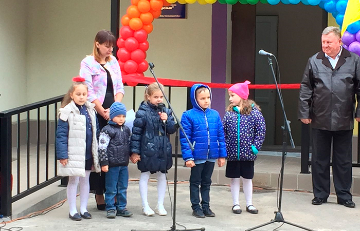 u seli ivankivtsi vidkryly dytiachyi sadok